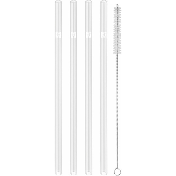 Zwilling ZWILLING Sorrento 5-Pc Straight Glass Straw Set - Clear - 14  requests