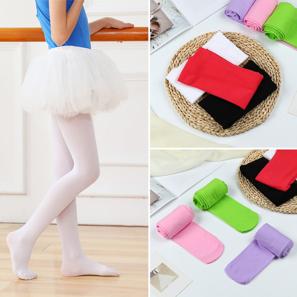 Wear Soft Microfiber Footed Socks Dance Stocking Tights Pant Ballet Pantyhose 