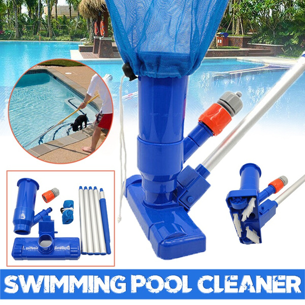 Durable Swimming Pool Jet Vac Vacuum Cleaner Hoover Spa Pond Tub Cleaning Tools 