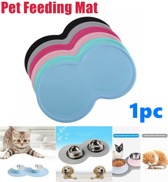 Kawaii Cats Pet Food Mat