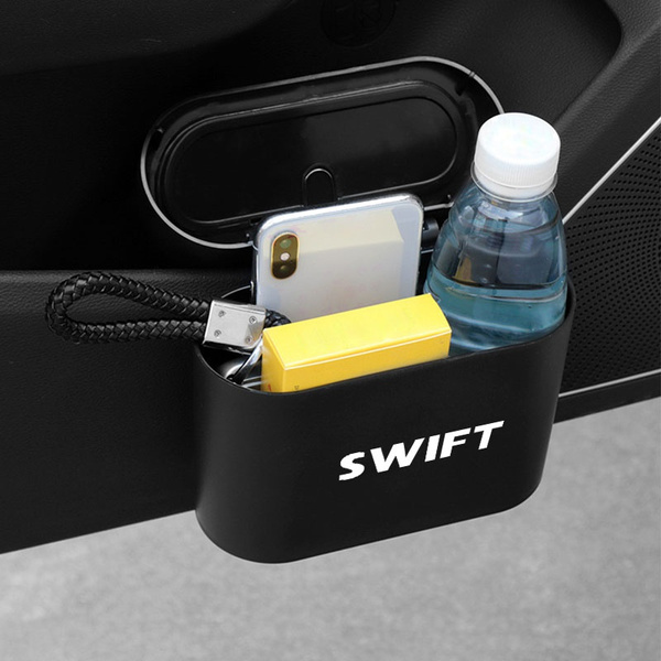 Car Trash Can For Suzuki Swift Flip Lid Dustbin Car Rubbish Box