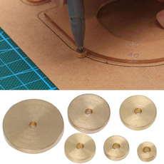 Brass, marginruler, brassruler, leather