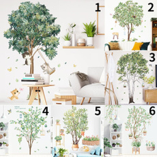 PVC wall stickers, Plants, leaf, bigtreewallsticker