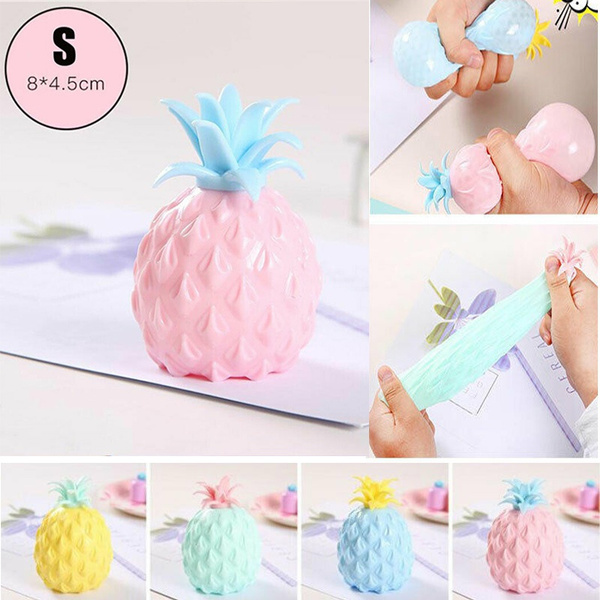 Pineapple Anti Stress Grape Ball Funny Gadget Vent Decompression Toys For  Children Stress Autism Hand Wrist Squeeze Toys
