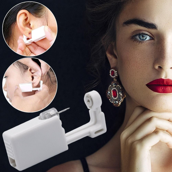 Fashion Stud Earrings Set 12 Ps Ear Gun Piercing Earrings Set  Hypoallergenic Earrings Earring Pericings Gun Tools - Walmart.com