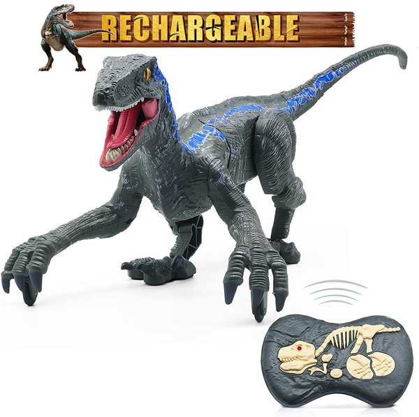 Hot Bee Remote Control Dinosaur Toys, Walking Robot Dinosaur w