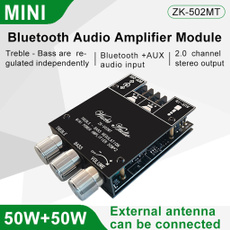 Stereo, Adjustable, Bass, bluetoothaudiopoweramplifiermodule