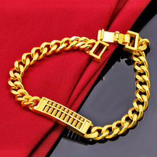 Bracelet, Chain bracelet, gold, 18 k