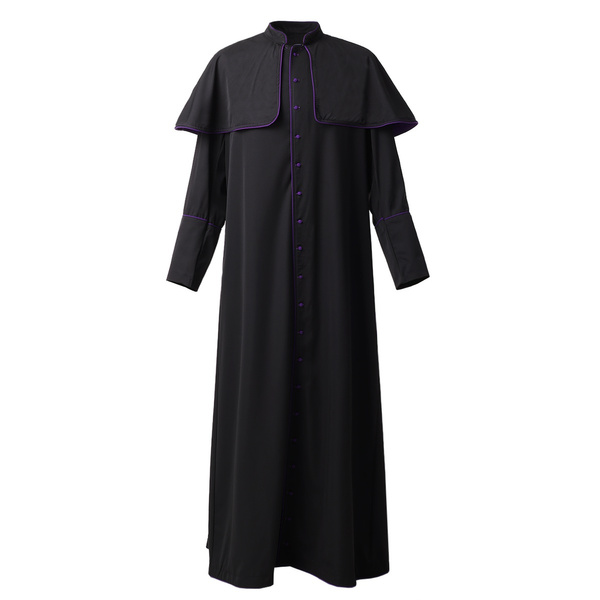 BLESSUME Clergy Priest Roman Cassock Preacher Pulpit Altar Robe Gown ...