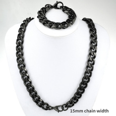 mensstainlesssteelnecklace, Steel, Stainless Steel, necklaceformen