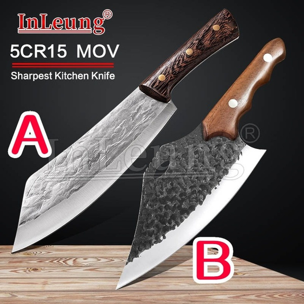 Boning Knife Forged Kitchen Knife Sharp Chef Knife 5CR15 Stainless Steel  Cooking Knife Multifunction Kitchen Knives for Kitchen