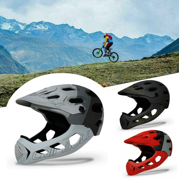 Adult Cycling Helmet Full Face MTB Mountain Road Downhill Bicycle Safety Helmets 