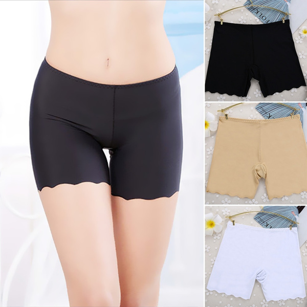 New Summer Cooling Feel Breathable Leggings Pants Soft Texture Anti Chafing  Underwear Women Safety Under Shorts Pants