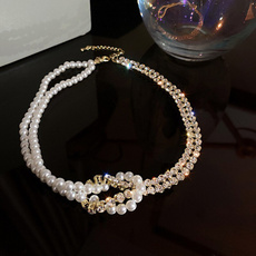korea, pearls, Chain, korean style