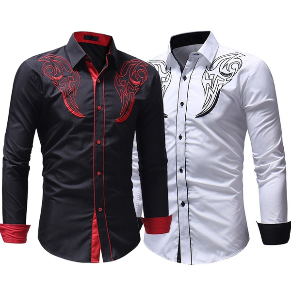 Mens Western Cowboy Shirts for Men 