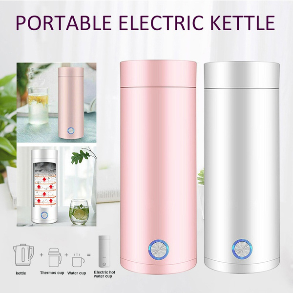 Electric Kettle, Portable Travel Hot Water Boiler Mini Portable