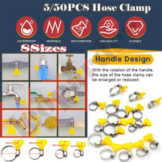 hoseclampset, waterhoseclamp, fuellineclamp, Stainless Steel