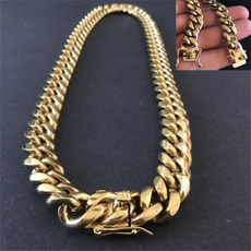 Steel, Chain Necklace, hip hop jewelry, Jewelry