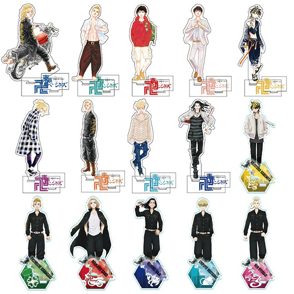 Tokyo Revengers Acrylic Stand Atsushi Sendo Chara Peko (Anime Toy) Hi-Res  image list