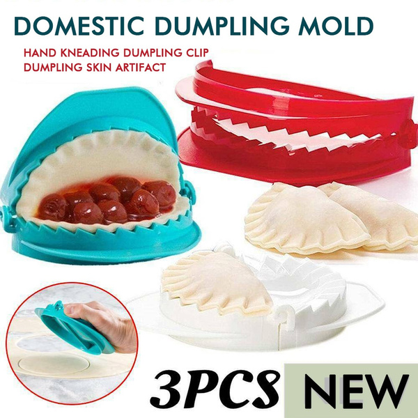 3Pcs/set Dumpling Maker Mold Dough Press Meat Pie Pastry Empanada DIY Mould Tool 3Pcs/set Dumpling Maker Mold Dough Press Meat Pie Pastry Empanada DIY Mould Tool