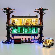 strangerthing, buildingblock, Lego, lights