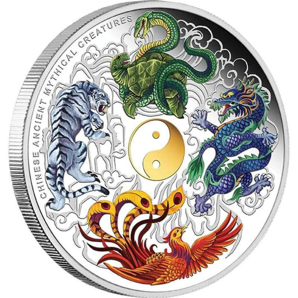 12 pièces de collection colorées d'animaux, mascotte porte-bonheur, lapin, Dragon, serpent, Souvenirs commémoratifs pour la décoration de la maison du nouvel an  15