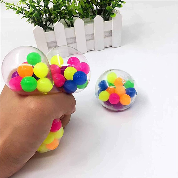 Anti Stress Face Reliever DNA Squeeze Balls Rainbow Stress Ball, Healthy  Toy Funny Gadget Vent Toy Children Christmas Gift
