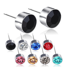 Steel, Jewelry, Stud Earring, unisex