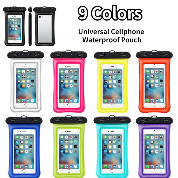 Swimming Mobile Phone Waterproof Bag Floating Inflatable Mobile Phone Waterproof Bag Transparent