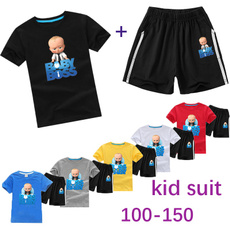 Boy, Two-Piece Suits, Summer, children's clothing