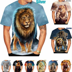 unisex3dtshirt, Shorts, Sleeve, animal print