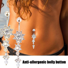 buttonring, navelpiercingjewelry, navel rings, Jewelry