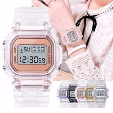 multifunctionalwatch, Fashion, silicone watch, gold