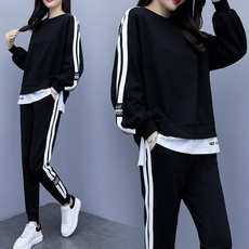 Two-Piece Suits, koreanversion, Casual sweater, slim