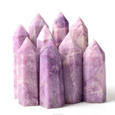 crystalpoint, purplecrystal, quartz, polished