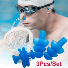 noseclipsforswimming, earplugsforswimming, Waterproof, Silicone