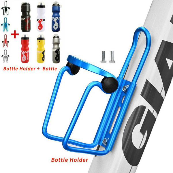 Aluminium Alloy Mountain Bike Water Bottle Holder Bicycle Drink Water Rack Cage 