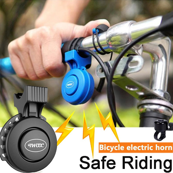 Bike Bell Horn 120 db Loud Horn 3 Modes Alarm Ring Waterproof Electric Bicycle Bell Bicycle Horn USB
