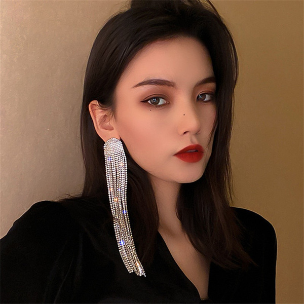 Discover 229+ fashion earrings long super hot