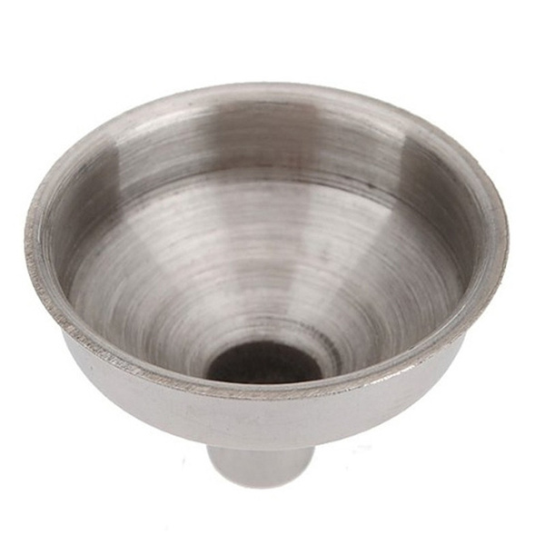 Stainless Steel Color Small Funnel Hip Flask Original Matching Funnel