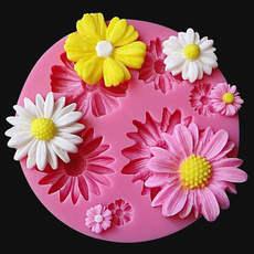 Kitchen & Dining, Flowers, Baking, Silicone