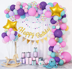 pink, girlbirthdayballoon, latex, babyshowerdecoration