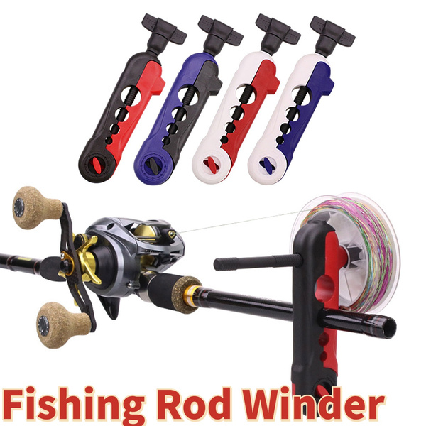 Portable Universal Fishing Line Spooler Adjustable Fishing Rod Bobbin