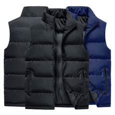 thickencoat, Casual Jackets, Vest, Plus Size