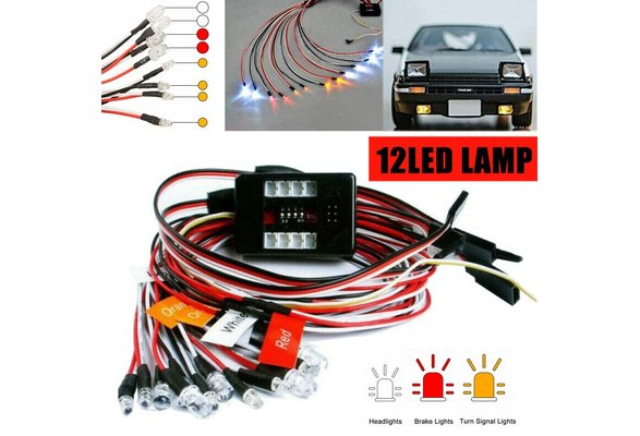 1/10 RC model Car truck 2.4ghz PPM FM LED Brake Signal Light Kit Headlight 1/10 RC model Car truck 2.4ghz PPM FM LED Brake Signal Light Kit Headlight