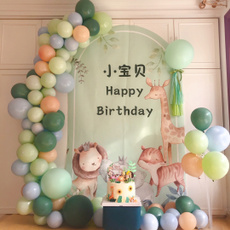 Baby, decoration, kidsbirthdayballoon, balloongarland