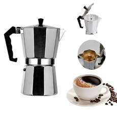 Coffee, octagonalmokapot, mokacoffee, Aluminum
