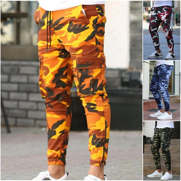Buy Flying Machine Slim Tapered Fit Camouflage Print Trousers  NNNOWcom