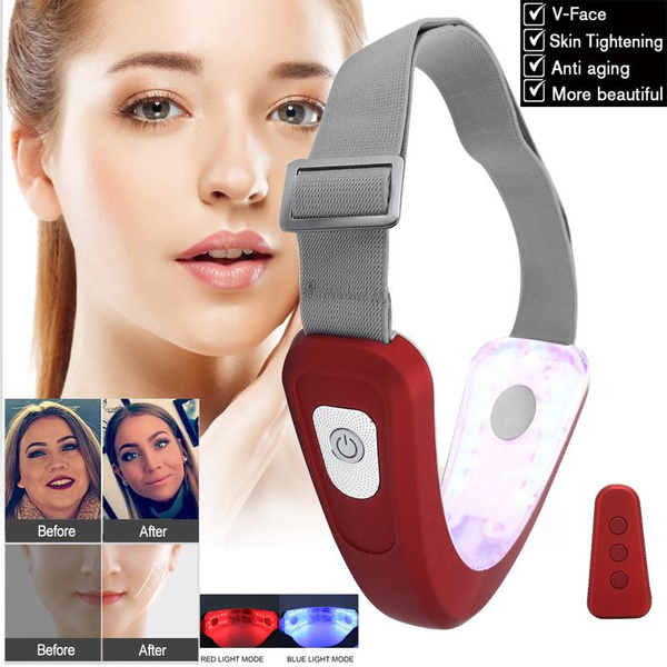 Facial Lifting Slimming V-Face Belt Machine LED Therapy Face