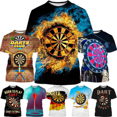 dartsboard, Summer, dartsthrowing, Shirt